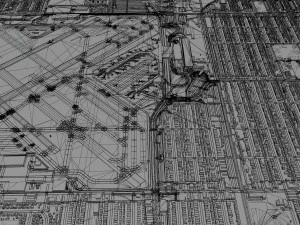 Caracas Airport 12km 3D Model