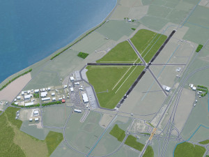 Inverness Airport 10km Modelo 3D