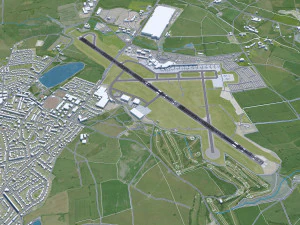 Аеропорт Лідс Бредфорд 10 км 3D Модель
