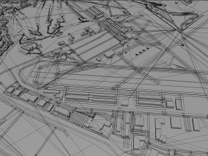 Salinas Muncipal Airport 10km 3Dモデル