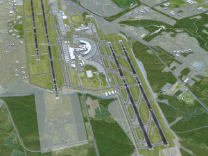 Sapporo New Chitose Airport 12km 3D Model