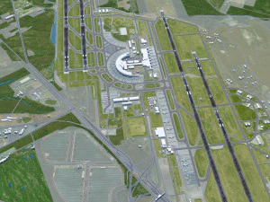 Sapporo New Chitose Airport 12km 3D Model