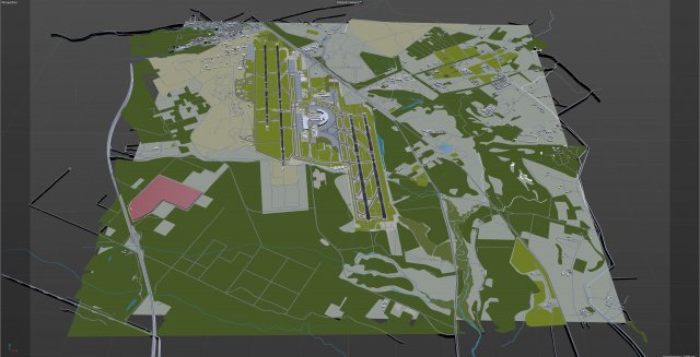 Sapporo New Chitose Airport 12km 3D Модель In Здания 3DExport