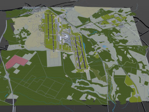 Sapporo New Chitose Airport 12km Modèle 3D