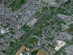 Sarajevo Airport 10km Modello 3D