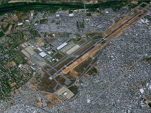 Sardar Vallabhbhai Patel International Airport Ahmedabad 10km 3D Model