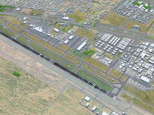 Аеропорт Шарджа 10 км 3D Модель