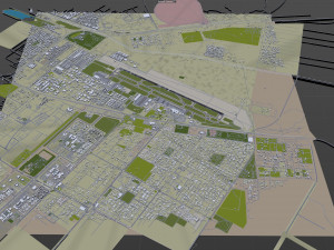 Sharjah Airport 10km 3D 모델