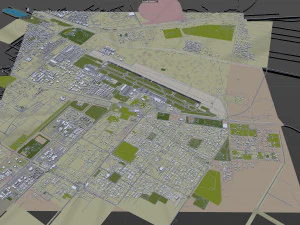 Аеропорт Шарджа 10 км 3D Модель