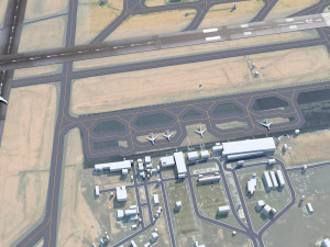 Taif Airport 12km Modèle 3D