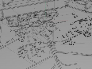 Taif Airport 12km Modèle 3D