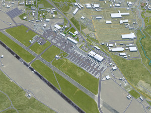 Tbilisi Airport 10km 3D Модель