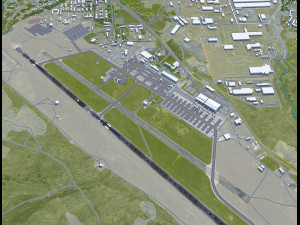 Tbilisi Airport 10km Modèle 3D