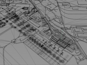 Tbilisi Airport 10km Modèle 3D