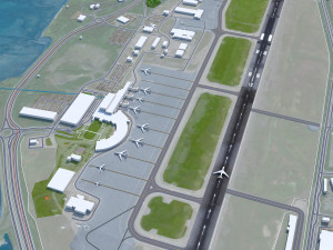 Tromso Airport 12km Modelo 3D