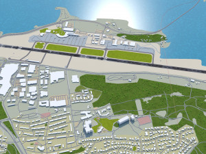 Tromso Airport 12km Modelo 3D