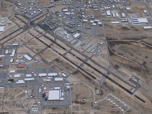 Tucson Airport 10km 3D Model