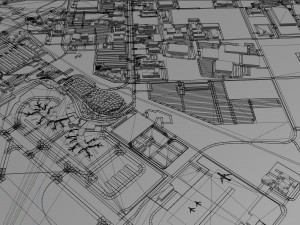 Tucson Airport 10km Modello 3D