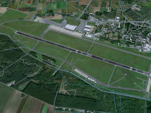 Wroclaw Airport 10km Modelo 3D