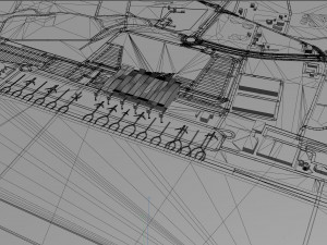 Wroclaw Airport 10km Modelo 3D