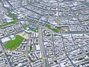 Amsterdam Downtown city netherlands 8km 3Dモデル