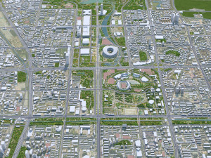 Beijing 2022 Winter Olympics 10km Model 3D