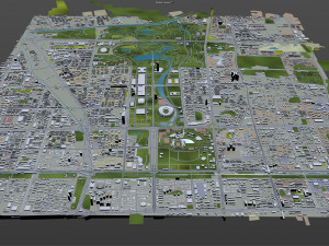 Beijing 2022 Winter Olympics 10km Model 3D