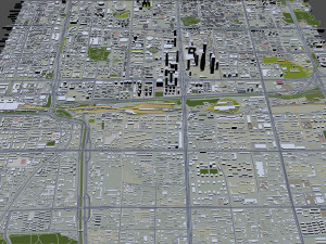 Beijing Central Business District 8km 3D Model