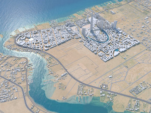 Jeddah Tower 10km 3D 模型