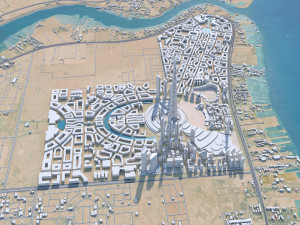 Jeddah Tower 10km 3D 模型