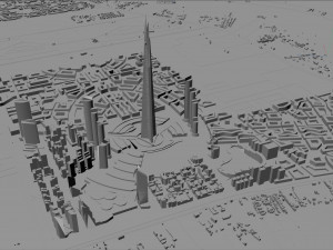 Jeddah Tower 10km 3D 模型