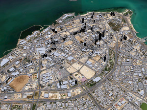 Kuwait downtown city 25km Modelo 3D
