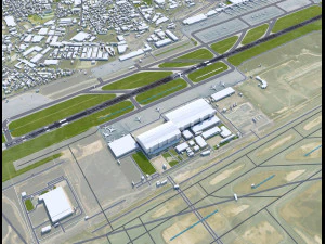 Sabiha Gokcen Airport Istanbul 12km 3D Model
