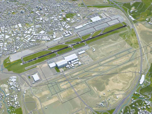 Sabiha Gokcen Airport Istanbul 12km 3D Model