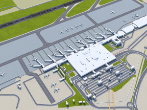 Sabiha Gokcen Airport Istanbul 12km Modelo 3D