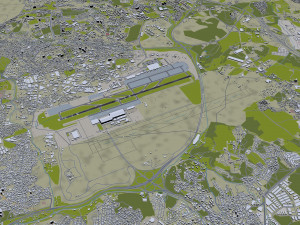 Sabiha Gokcen Airport Istanbul 12km Modelo 3D