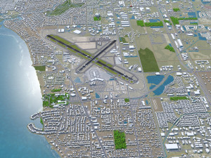 Sarasota Bradenton Airport 15km 3D Модель