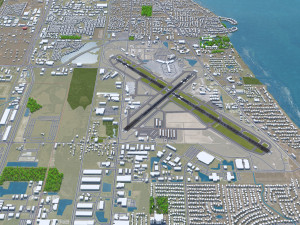 Sarasota Bradenton Airport 15km 3D Модель