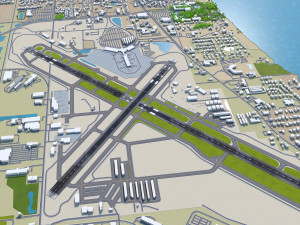 Sarasota Bradenton Airport 15km 3D Модель