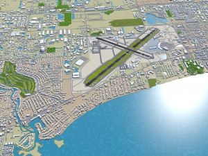 Sarasota Bradenton Airport 15km 3D Модель