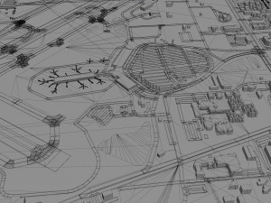 Sarasota Bradenton Airport 15km 3D Модель