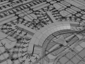 Seoul Incheon Airport 15km 3D Model