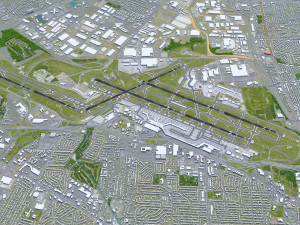 St Louis Airport 15km Modelo 3D