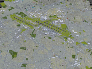 St Louis Airport 15km Modelo 3D