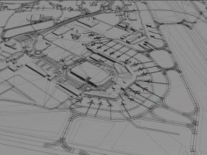 Stavanger Airport 12km Modelo 3D