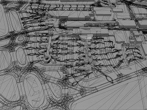 Sydney Airport 10km 3D Model