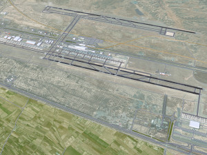 Tehran Imam Khomeini Airport 15km 3D Model