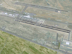 Tehran Imam Khomeini Airport 15km 3D Model