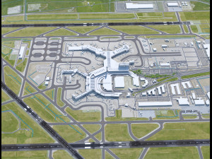 Vancouver Airport 12km Modèle 3D