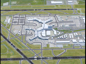Vancouver Airport 12km 3D Model